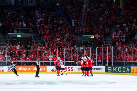 Christoph Bertschy of Switzerland celebrates