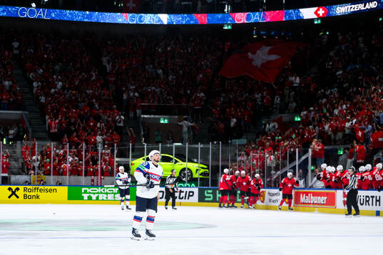 Emilio Pettersen of Norway looks dejected