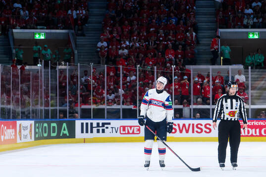 Tinus Luc Koblar of Norway looks dejected