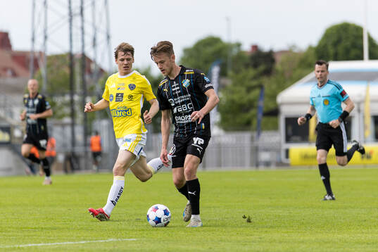 Falkenbergs Melker Nilsson och Oddevolds Gustav Forssell
