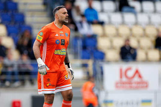 Falkenbergs målvakt Abbass Hassan