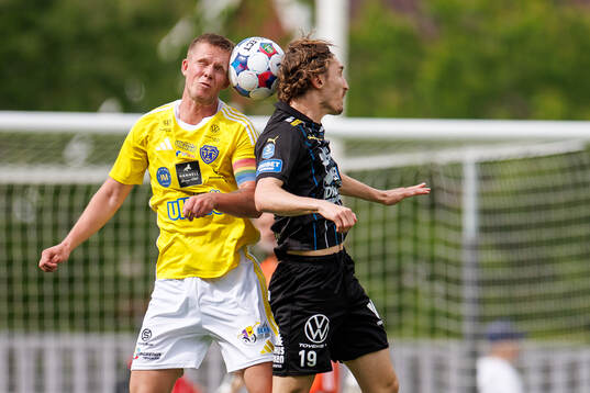 Falkenbergs Tim Stålheden och Oddevolds Hugo Engström
