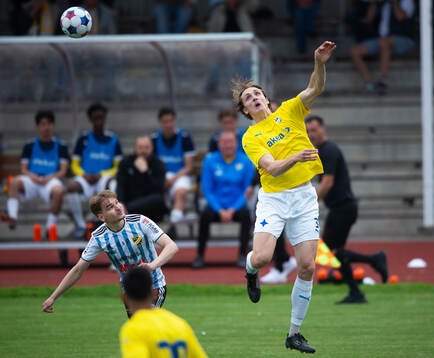IFK Malmös Petrus Siljedahl och IFK Hässleholms Amir
