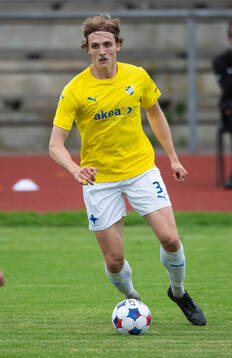 IFK Malmös Petrus Siljedahl i matchen i division 3 mellan