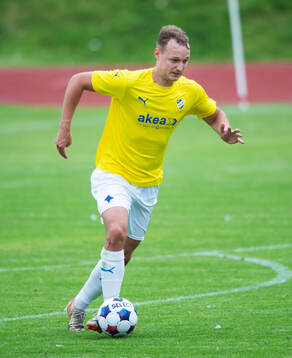 IFK Malmös Isak Sjögren i matchen i division 3 mellan IFK