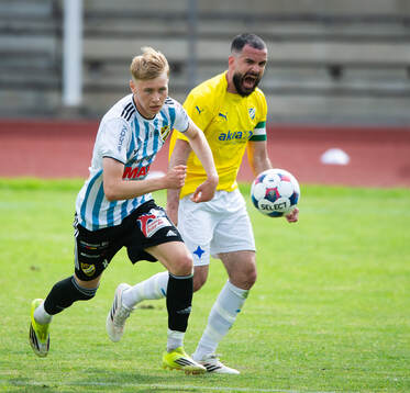 IFK Hässleholms Axel Nilsson och IFK Malmös Granit