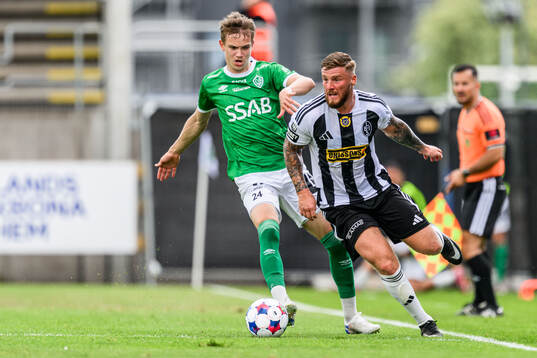 Brages Anders Hellblom och Landskronas Markus Björkqvist