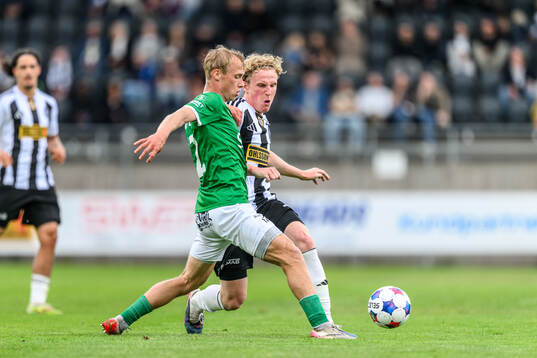 Brages Alex Mortensen och Landskronas Gustaf Westström