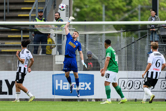 Landskronas målvakt Marcus Pettersson