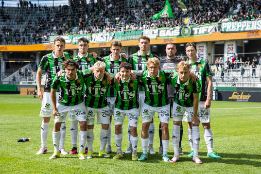 GAIS spelare ställer upp