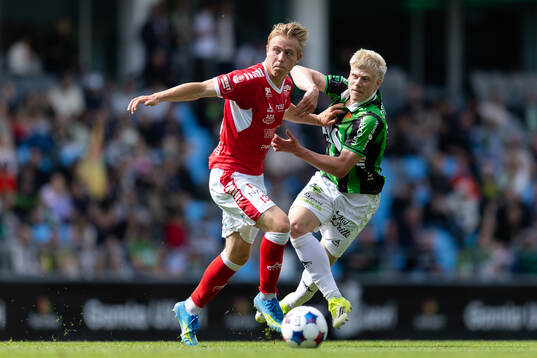 Kalmars Charlie Rosenqvist och GAIS Robert Frosti