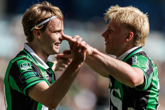 GAISs Oscar Pettersson jublar
