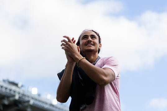 Tidigare GAIS spelaren Amin Boudri startar en segersång