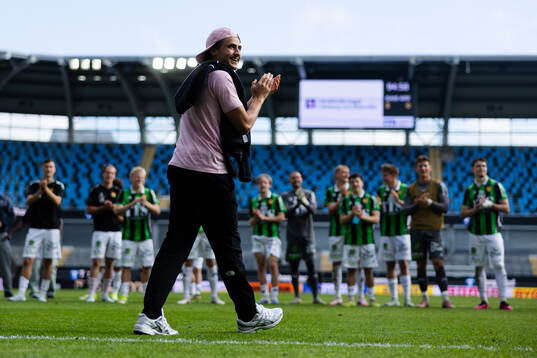 Tidigare GAIS spelaren Amin Boudri startar en segersång