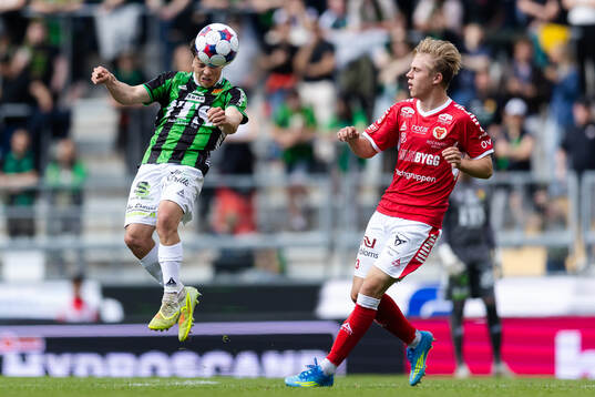 GAIS Matteo De Brienne och Kalmars Charlie Rosenqvist