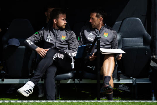 GAIS assisterande tränare Alexander Severin och