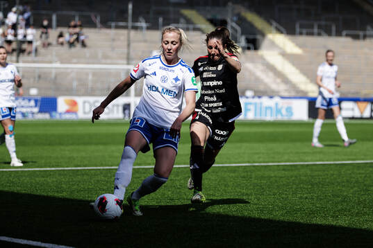 IFK Norrköpings Julia Karlernäs och Piteås Josefin