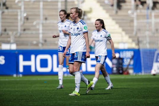 IFK Norrköpings Julia Karlernäs deppar