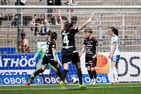 Piteås Cecilia Edlund jublar