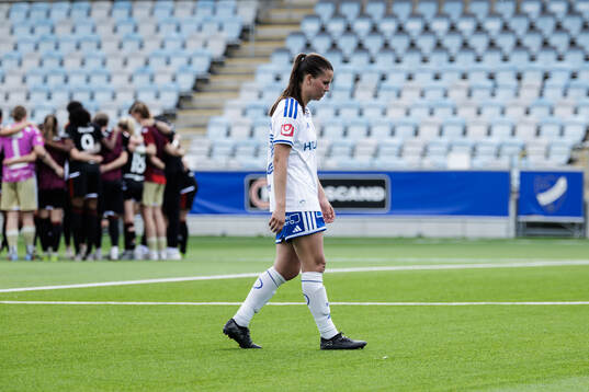 IFK Norrköpings Josefin Harrysson deppar