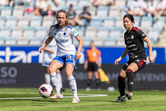 IFK Norrköpings Matilda Kristell och Piteås Shiho