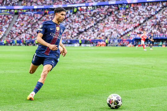 Achraf Hakimi of Paris Saint-Germain