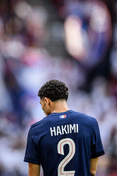 Achraf Hakimi of Paris Saint-Germain