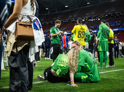 Goalkeeper Matvey Safonov of Paris Saint-Germain