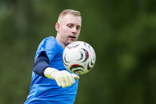 Eskilsminnes målvakt Ian Pettersson