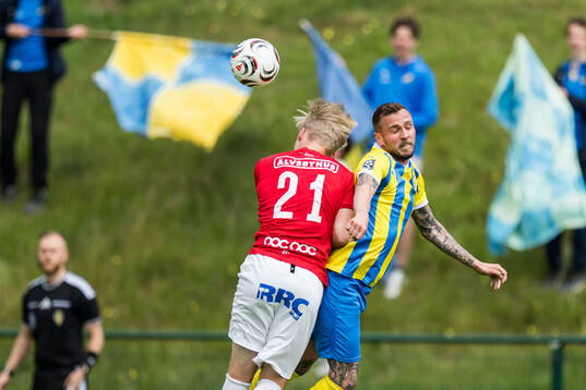 Trelleborgs Oskar Gabrielsson och Eskilsminnes Casper Seger