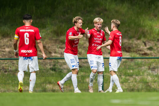 Trelleborgs Vincent Poppler, Oskar Gabrielsson och Oskar