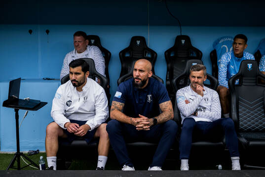 Malmö FFs assisterande tränare Mario Chavez, tränare
