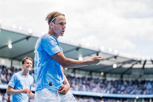 Malmö FFs Erik Botheim jublar