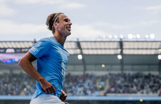Malmö FFs Erik Botheim jublar