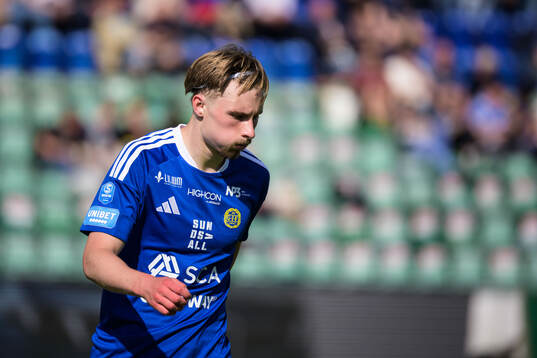 GIF Sundsvalls Malte Hallin deppar