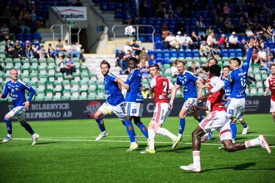 GIF Sundsvalls Nils Eriksson och Alieu Atlee Manneh och