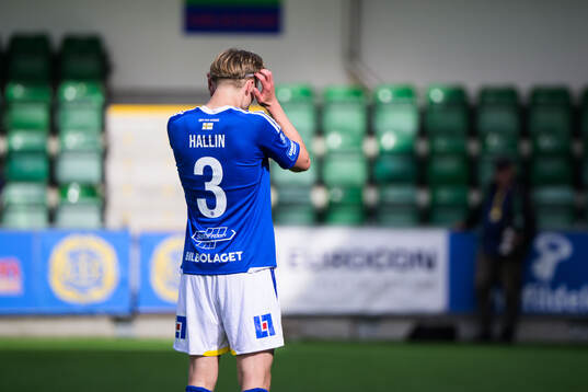 GIF Sundsvalls Malte Hallin deppar
