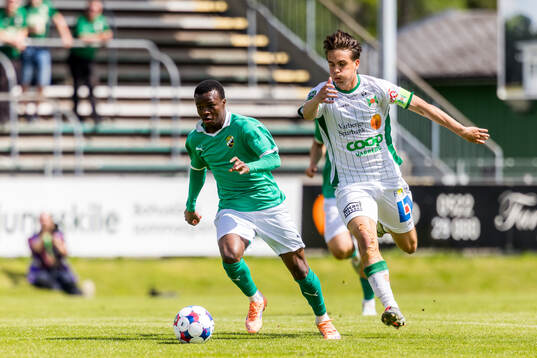 Ljungskiles Issaka Seidu och Varbergs Isak Valentin