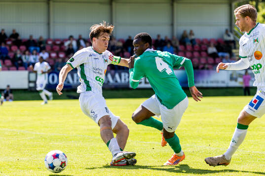 Ljungskiles Issaka Seidu och Varbergs Isak Valentin