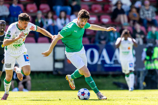 under fotbollsmatchen i Superettan mellan Ljungskile och