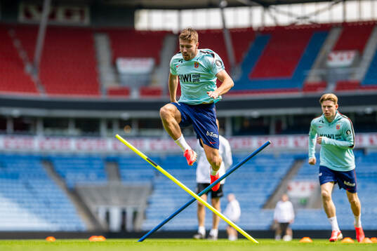 Fredrik André Bjørkan of the Norwegian national football