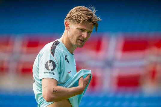 David Møller Wolfe of the Norwegian national football team