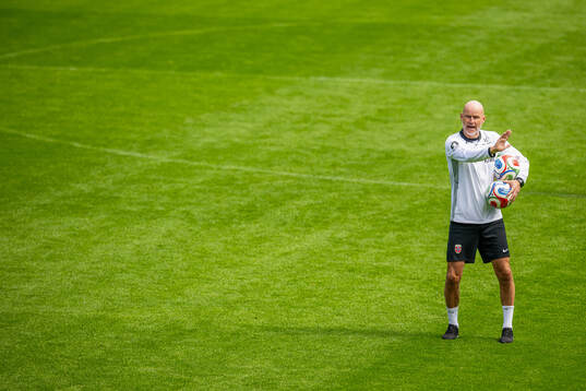 Ståle Solbakken, head coach of the Norwegian national