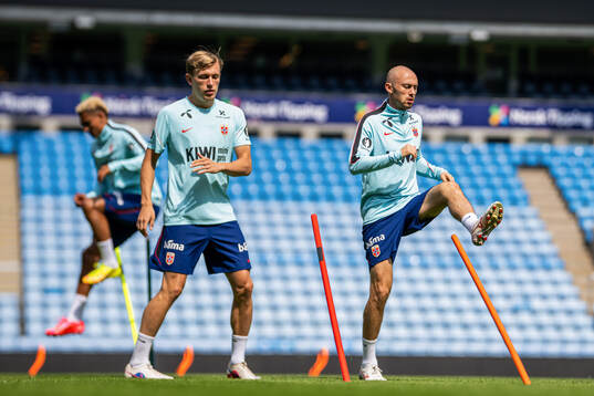 Fredrik Aursnes of the Norwegian national football team