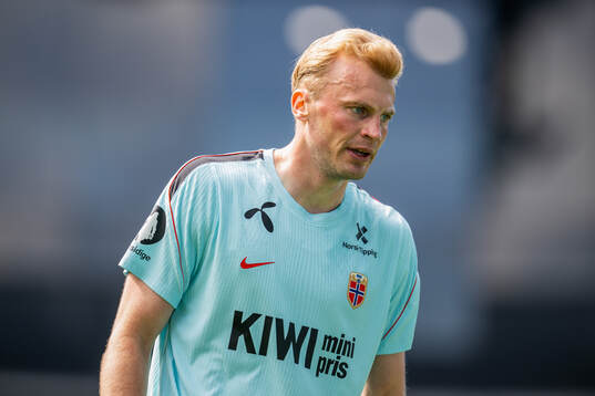 Sondre Langås of the Norwegian national football team