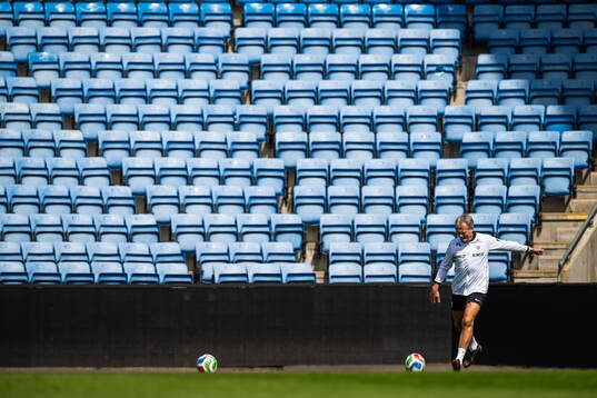 Frode Grodås, goalkeeper coach of the Norwegian national