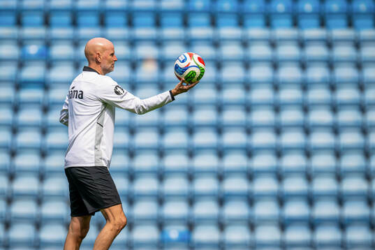 Ståle Solbakken, head coach of the Norwegian national