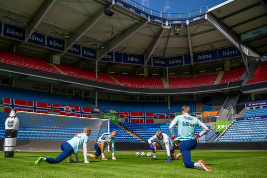 Goalkeeper Egil Selvik, goalkeeper Ørjan Håskjold Nyland,