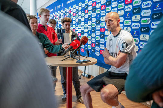 Brede Hangeland, player manager of the Norwegian national