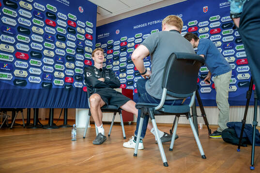Kristian Thorstvedt of the Norwegian national football team